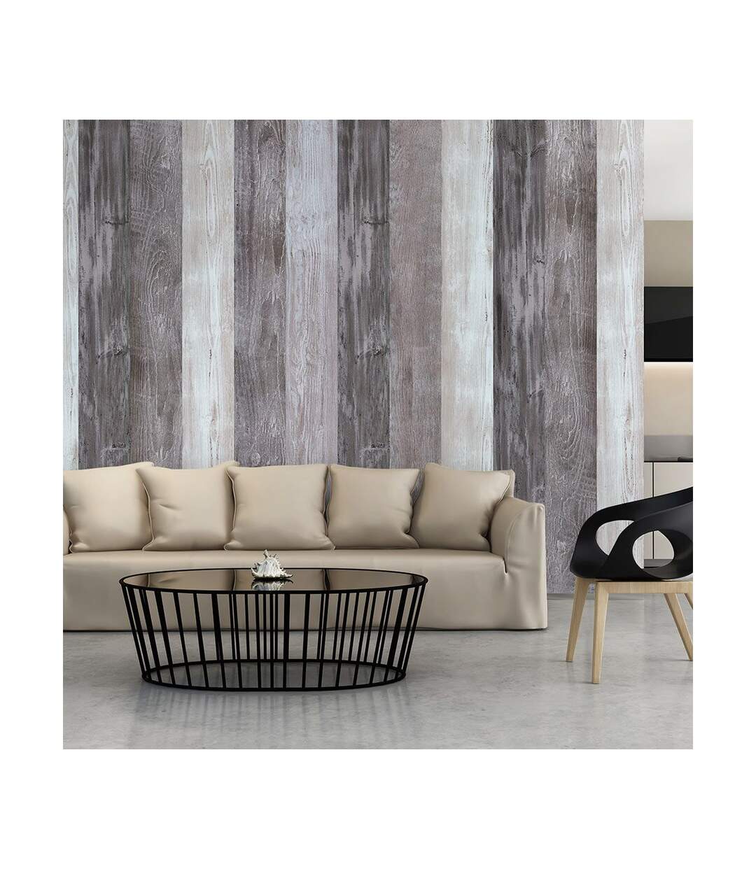 Papier Peint XXL Grey Island 280x500cm-1