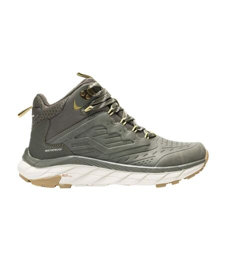 Chaussures Montantes De Marche Derino Femme Kaki Foncé Kaki Désert Regatta