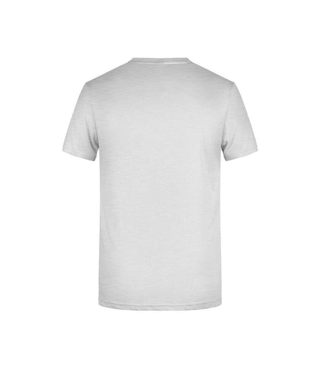 T-shirt Basic Homme Cendre Chiné James And Nicholson-2