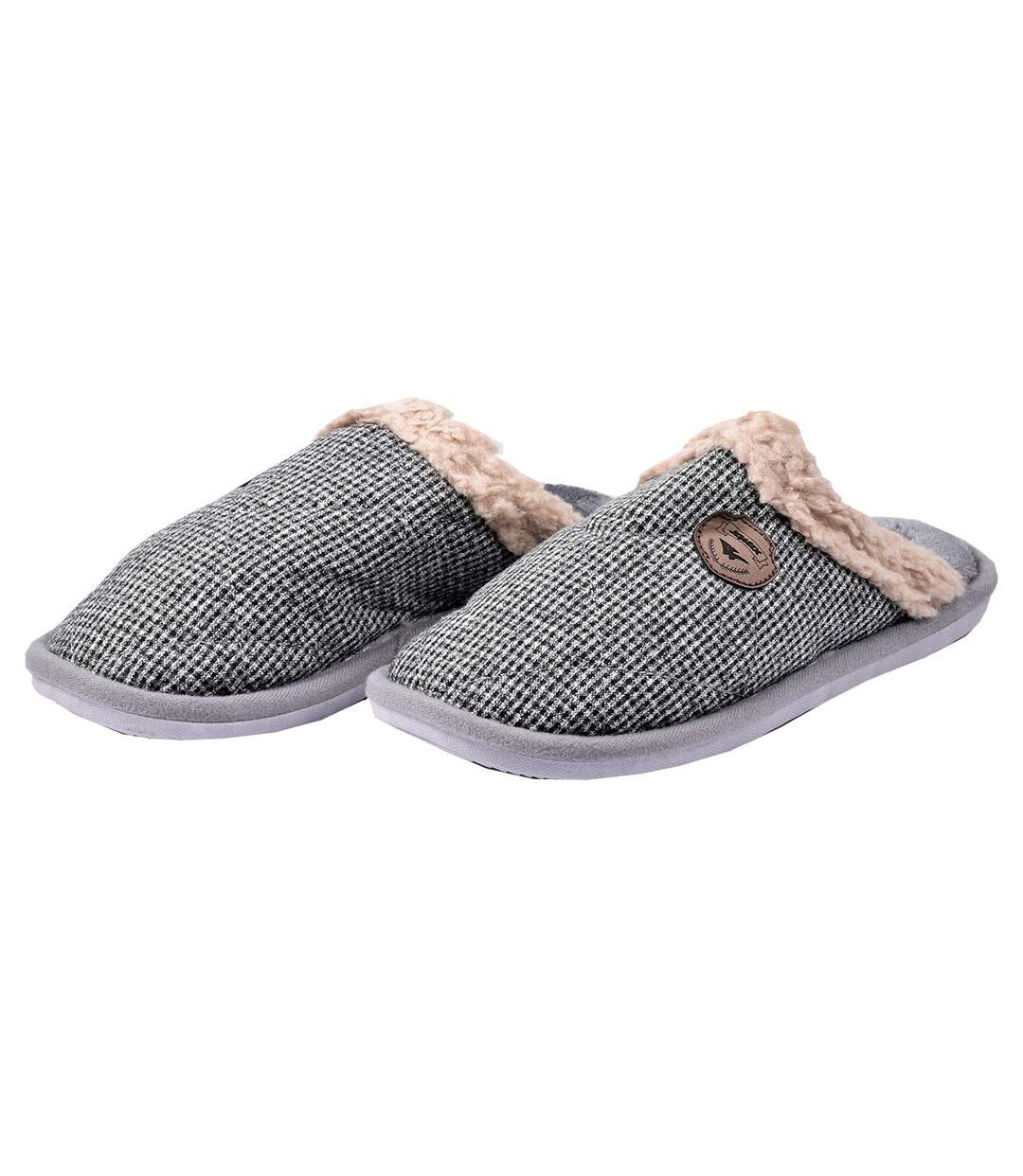 PANTOUFLE Homme PREMIUM MU7130 GRIS