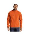 Craghoppers Mens Expert Active Marl Half Zip Fleece Top (Potters Clay)