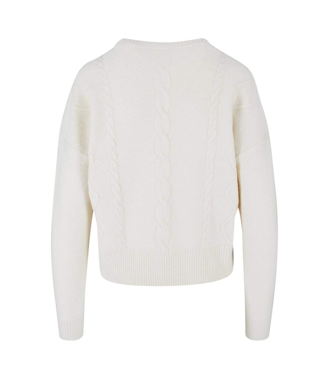 Pull Motif/style Maille Torsadée Femme Sable Urban Classics-2