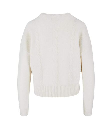Pull Motif/style Maille Torsadée Femme Sable Urban Classics
