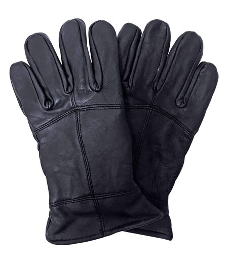 Mens 3M Thinsulate Thermal Leather Gloves M/L