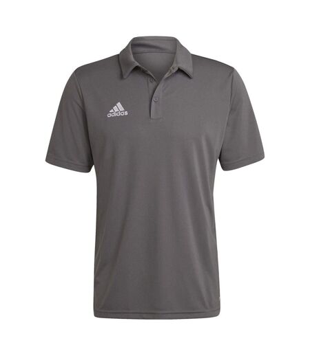 Mens Entrada 22 Polo Shirt Grey Adidas