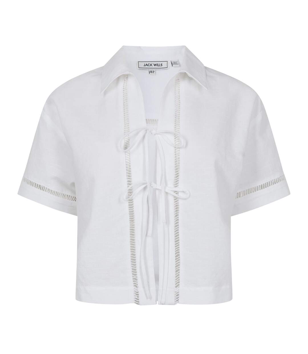 Chemise Motif/style Broderie Femme Blanc Vif Jack Wills-2