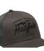 Casquette trucker avec filet semi curved avec broderie Grey Matter Hatfield-4