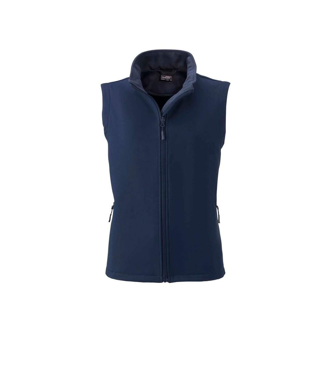 Gilet sans manches micropolaire softshell - JN1127 - bleu marine - Femme