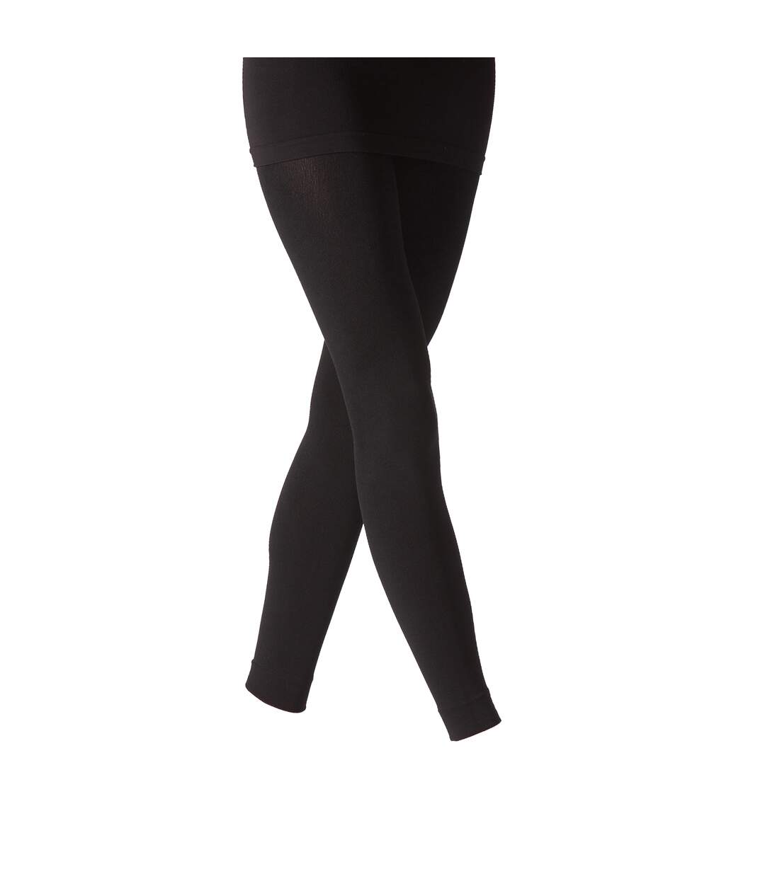 Silky - Collants thermiques sans pied, 200 deniers (1 paire) - Femme (Noir) - UTLW334-1