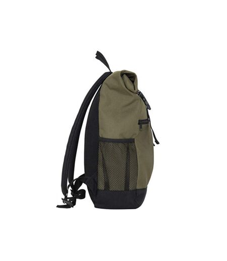 Sac À Dos Motif/style Haut À Rouler 44 Cm X 30 Cm X 13 Cm Vert Militaire Stamina