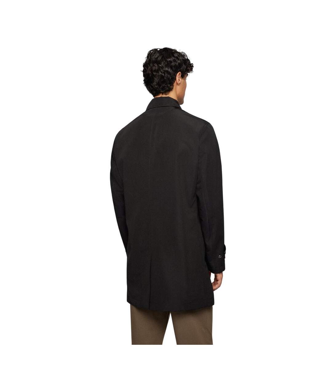 Pardessus Dain5 Homme Noir Boss-3