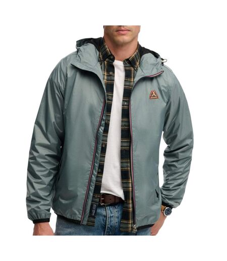 Veste de pluie kaki homme superdry essential tri windbreaker