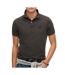 Polo gris foncé homme superdry vint destroy-1