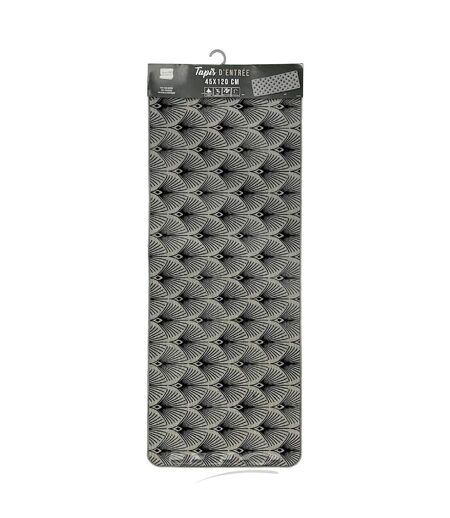 Tapis Tissé Imprimé Bizancia 45x120cm Gris