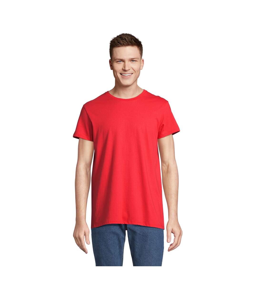 T-shirt Re Crusader Adulte Rouge Vif SOLS-2