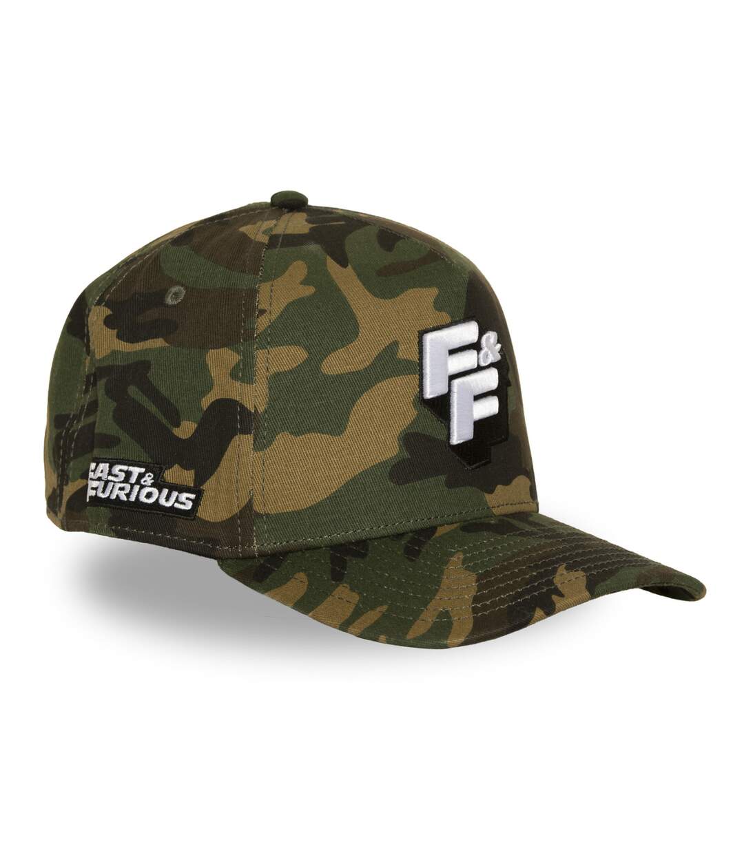 Casquette trucker premium avec broderie Fast and Furious Logo Capslab-4