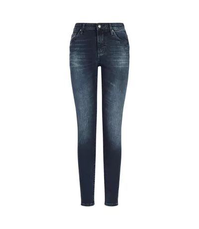 Womens/ladies J69 Super Skinny Jeans Indigo Armani Exchange