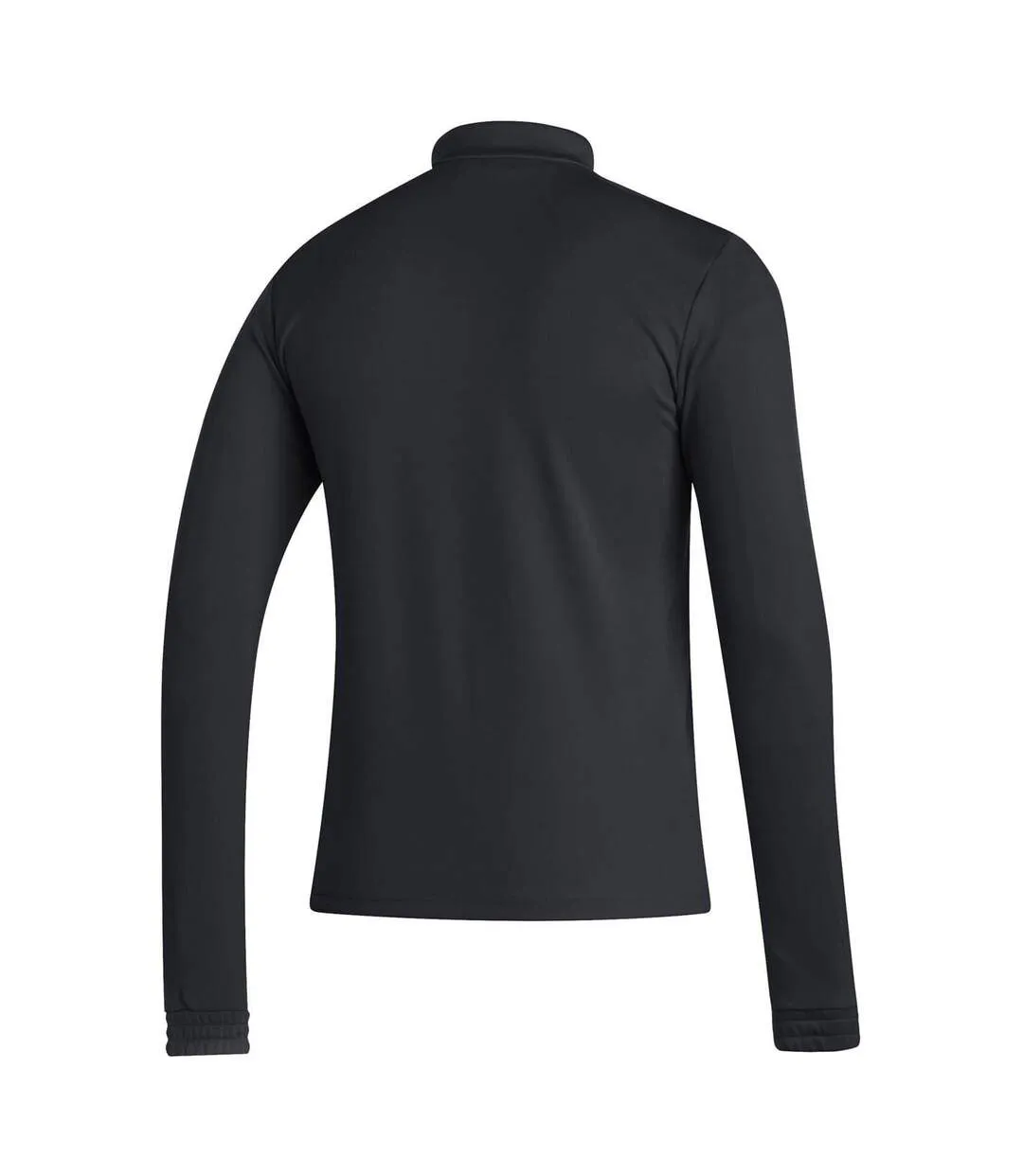 Mens Logo Polyester Track Top Black Adidas-3