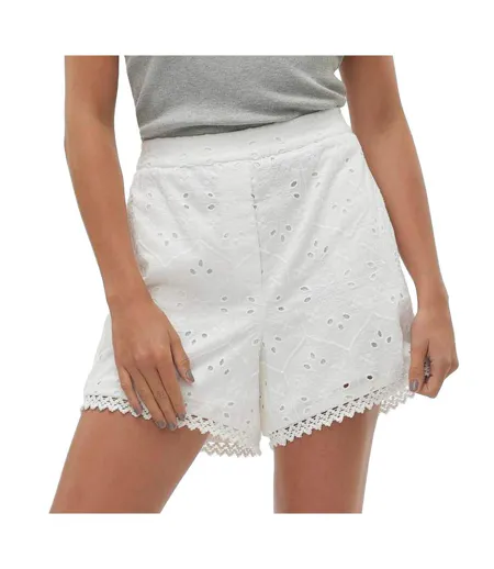 Short blanc femme vero moda irina