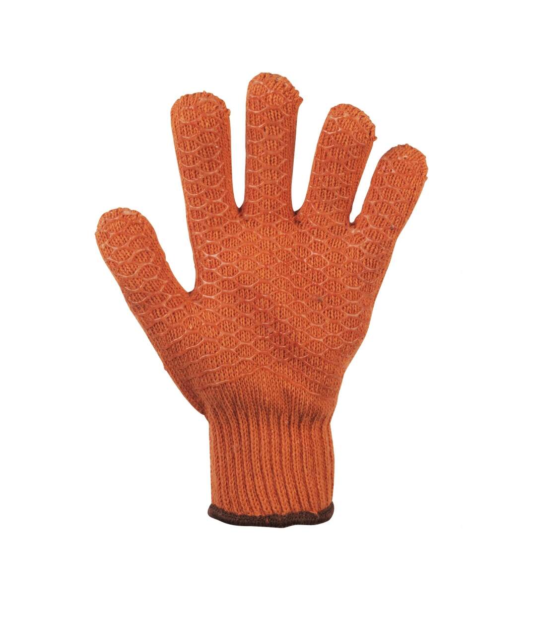 Unisex adults criss cross glove one size orange Glenwear