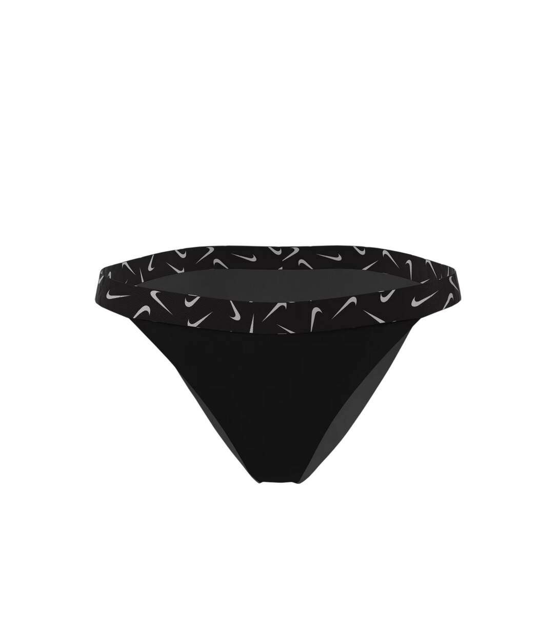 Womens/ladies Logo Bikini Bottoms Black Nike-2