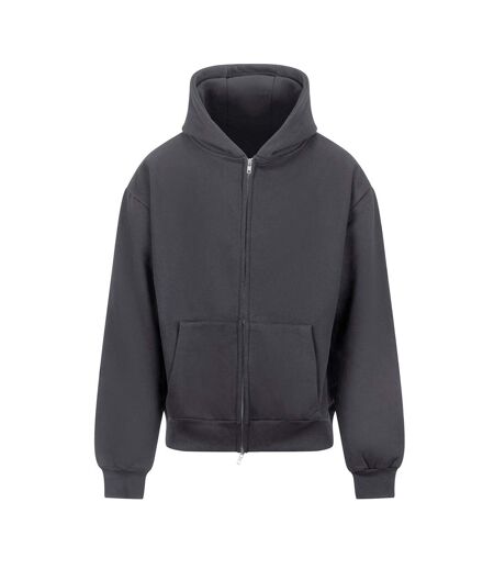 Unisex Adult Signature Heavyweight Hoodie Solid Charcoal Awdis