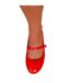 Ballerines Larges josie femme rouge Where's That From