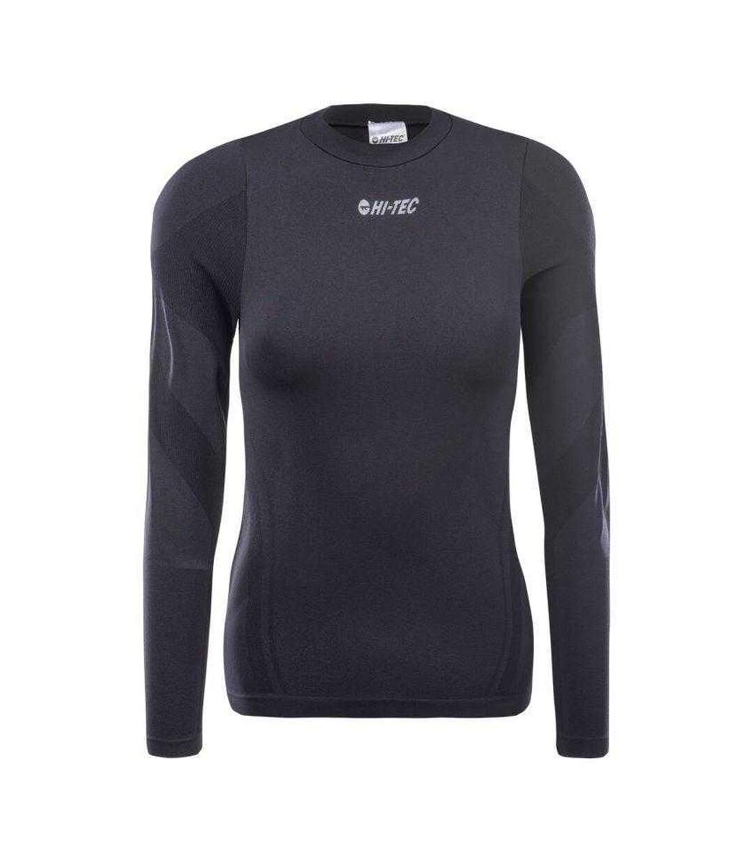 T-shirt Manches Longues Surim Femme Noir Hi-Tec-1