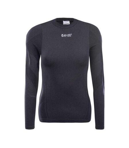 T-shirt Manches Longues Surim Femme Noir Hi-Tec