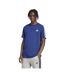 T-shirt Motif/style 3 Rayures Homme Bleu Marine Blanc Adidas-3