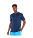 T-shirt manches courtes sportstyle homme bleu marine Under Armour-1