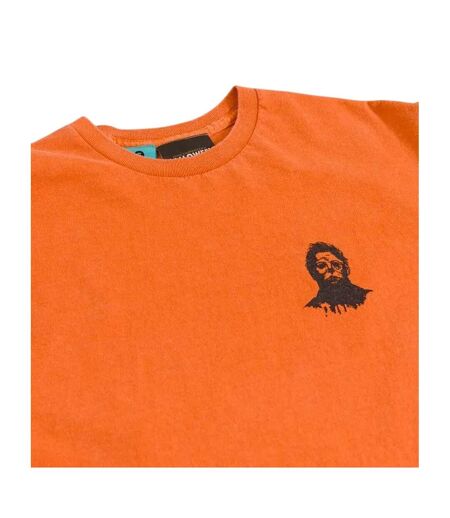 T-shirt Motif/style Imprimé Au Dos The Night He Came Home Adulte Orange Halloween