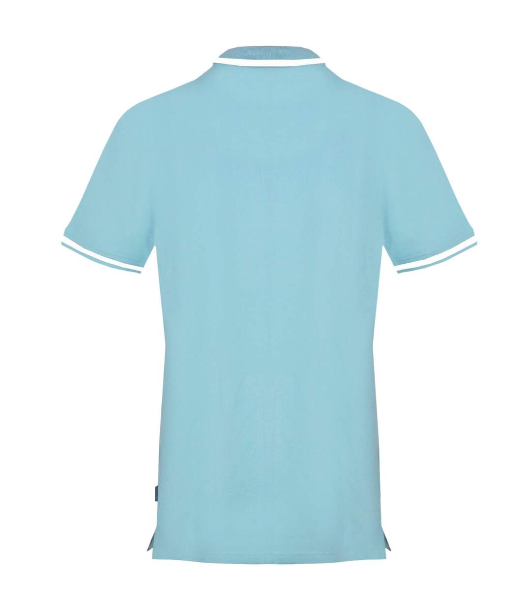 Mens Flag Polo Shirt Blue Cielo Aquascutum-2