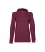 Sweat À Capuche Femme Bordeaux B&C-1