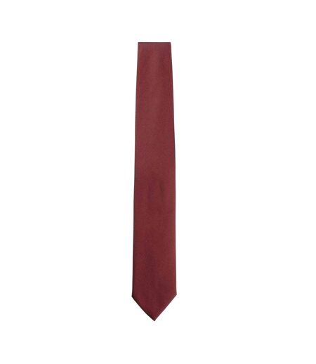 Slim Formal Tie One Size Dark Red Boss