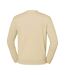 Sweat Uni Col Ars-du-cou Iconic Premium Homme Beige Fruit Of The Loom-2