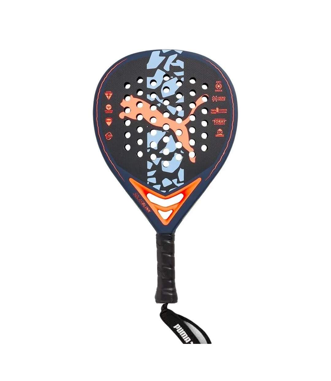 Raquette de Padel Marine/Orange Puma Solarblink PWR - OSFA-1