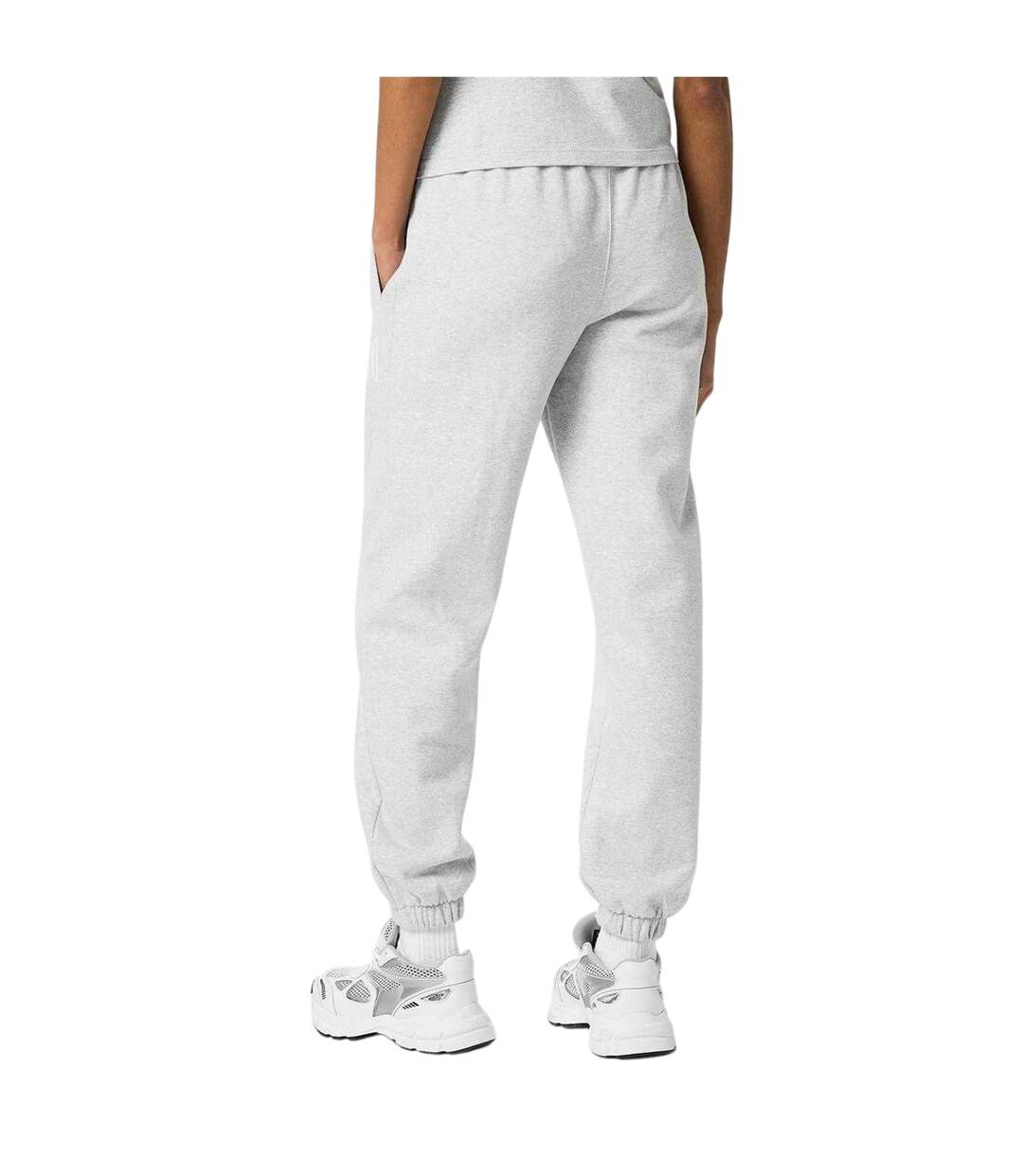 Pantalon De Jogging Motif/style Logo Est Femme Gris Chiné Everlast-3
