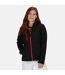 Veste Softshell Venturer Femme Noir Rouge Regatta-1