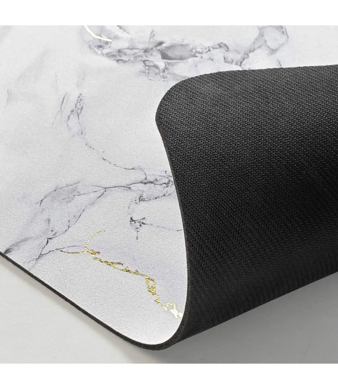 Tapis de Bain Déco Venor 50x120cm Gris-3