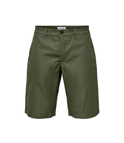Short kaki homme only & sons monza - l