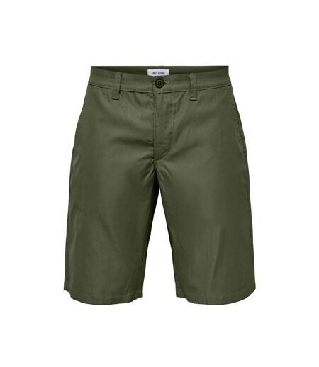 Short kaki homme only & sons monza - l