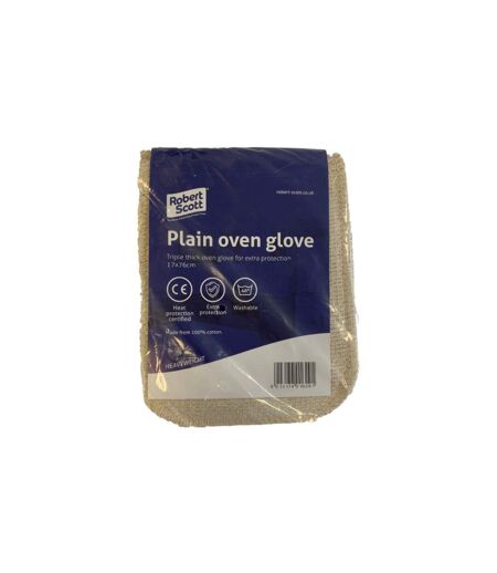Wilsons plain oven glove individually packed one size one colour Universal Textiles