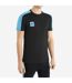 Mens Terrace T-shirt Black Azure Blue Umbro-1