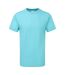 T-shirt homme bleu lagon Gildan Hammer