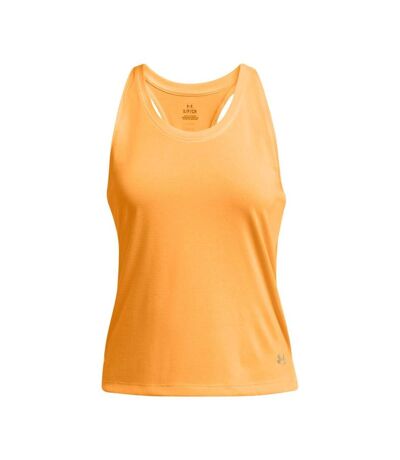 Débardeur launch femme orange Under Armour
