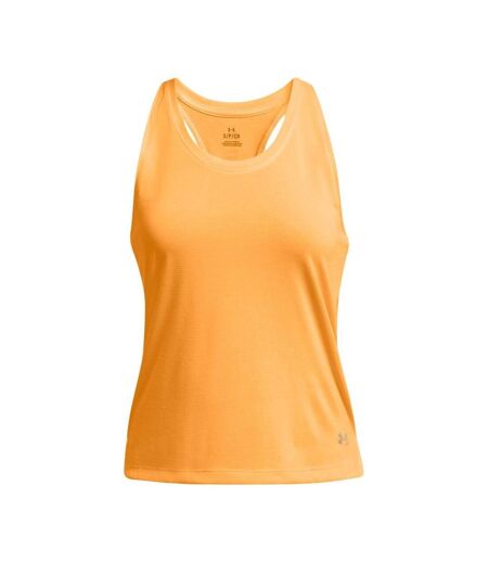 Débardeur launch femme orange Under Armour