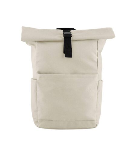 Everywear Roll Top 18l Backpack One Size Natural Stone Bagbase