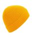 Beechfield Unisex Engineered Knit Ribbed Beanie (Sun Yellow) - UTRW7312