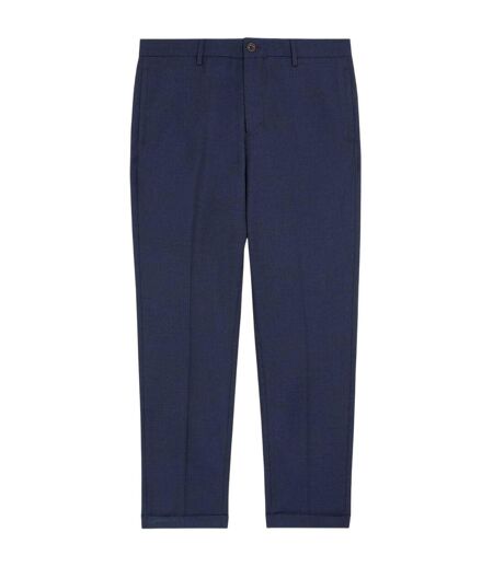 Chino Uni À Taille Mi-haute Homme Bleu Foncé Lyle & Scott